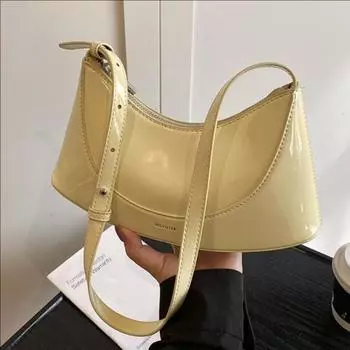 Сумка-мессенджер для подмышек из однотонного материала, женская, высокого класса, с индивидуальным дизайном Sense Niche красный