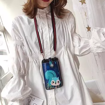 Сумка-мессенджер для телефона из искусственной кожи с карманом, женская сумка через плечо, женская кожаная сумка для телефона Elephant