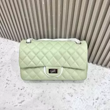 Сумка-мессенджер Fang Pangzi CF Caviar Style Diamond Shoulder - натуральная кожа, женский дизайн Niche