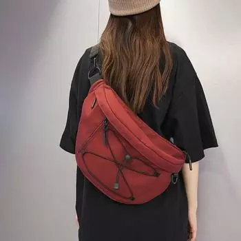 Сумка-мессенджер Harajuku для мужчин и женщин, одно плечевая сумка