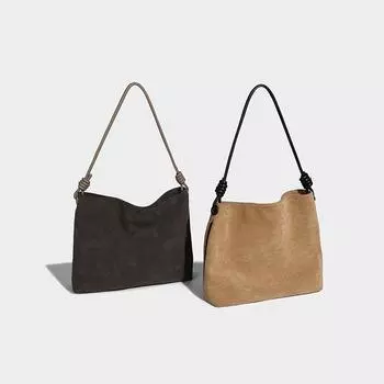 Сумка-мессенджер из бархатной ткани в стиле ретро, вместительная женская сумка 2024 года, новая сумка через плечо для поездок на работу и дачу хаки