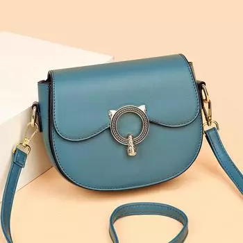 Сумка-мессенджер из искусственной кожи для женщин, однотонная сумка через плечо, простые сумки через плечо, высокое качество