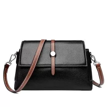 Сумка-мессенджер из натуральной кожи для женщин, женская сумка через плечо из коровьей кожи, качественные сумки, ощущение кожи, женственная мода