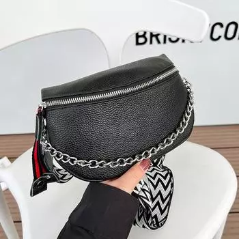 Сумка-мессенджер из натуральной кожи для женщин, простая повседневная кожаная сумка, высококачественная сумка, роскошная мода