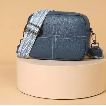 Сумка-мессенджер из натуральной кожи для женщин, сумка через плечо из коровьей кожи, женская сумка