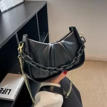 Сумка-мессенджер на одно плечо с подмышкой, женская, новая, осенняя, 2024 года, нишевая дизайнерская сумка-мессенджер, высококачественная женская, маленькая квадратная сумка хаки