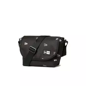 Сумка-мессенджер наплечная сумка Mini Monogram БЕСПЛАТНАЯ СУМКА НА ПЛЕЧО M FLAG MONOGRAM [New Era] Черный/Флаг