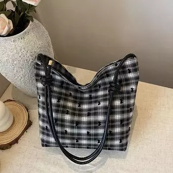 Сумка-мессенджер Niche Design, женская повседневная и красивая сумка для поездок на работу, летняя новая простая модная сумка-тоут 2024 года