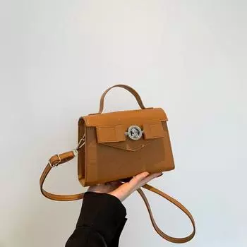 Сумка-мессенджер Niche, женская простая сумка 2024 года, новая весенняя сумка, женская мода, корейская версия, сумка через плечо, женская сумка чёрный