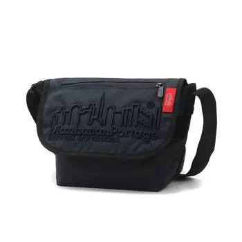 Сумка-мессенджер Официальная сумка-мессенджер с вышивкой MP Повседневная сумка-мессенджер Темно-синяя [Manhattan Portage]