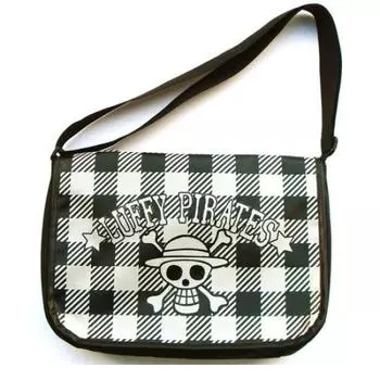 Сумка-мессенджер One Piece Luffy Pirate Check