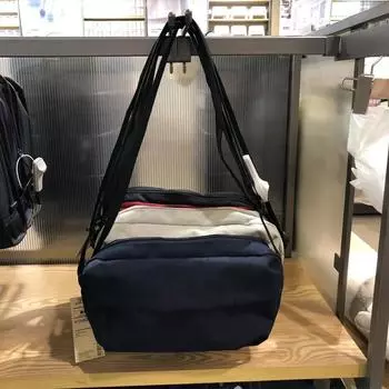 Сумка-мессенджер, повседневная однотонная сумка для хранения, простая дорожная портативная сумка-мессенджер 28X17X6cm темно-синий