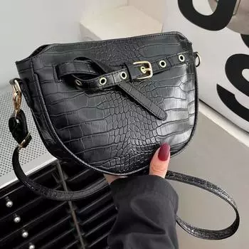 Сумка-мессенджер с каменным принтом, кожаная женская сумка на плечо, роскошная сумка через плечо, сумки высокого качества, женская повседневная сумка-тоут 25cm-18cm-8cm коричневый