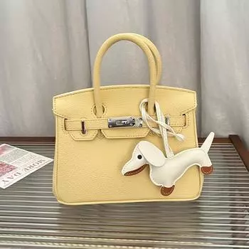 Сумка-мессенджер с рисунком личи премиум-класса, вместительная, женская, платиновая, новинка 2025 года