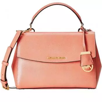 Сумка Michael Kors Ava с верхней ручкой персикового цвета