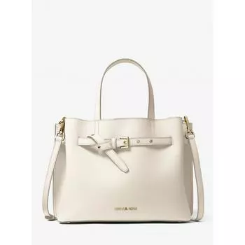 СУМКА MICHAEL KORS EMILIA БОЛЬШАЯ 35H0GU5S7T2171 СВЕТЛО-КРЕМОВАЯ