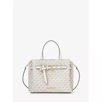 СУМКА MICHAEL KORS EMILIA МАЛЕНЬКАЯ MK SIGNATURE 35H0GU5S1B2605 СВЕТЛО-КРЕМОВЫЙ МУЛЬТИ