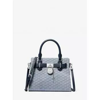 СУМКА MICHAEL KORS HAMILTON ИЗ ДЕНИМА МАЛЕНЬКАЯ 35T4SHMS1C461 ДЖИНС