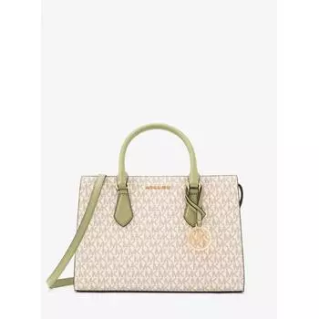 СУМКА MICHAEL KORS SHEILA CENTER ZIP СРЕДНЯЯ MK SIGNATURE 35S3G6HS2B2733 LIGHT SAGE MULTI