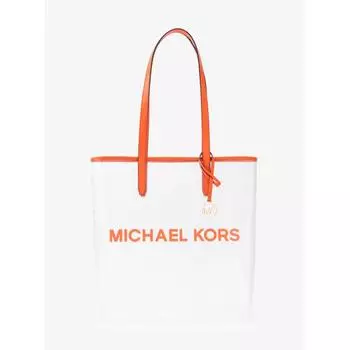 СУМКА MICHAEL KORS THE MICHAEL ПРОЗРАЧНАЯ ВИНИЛОВАЯ СУМКА-ТОТ БОЛЬШАЯ 35S4G01T3P623 МАК