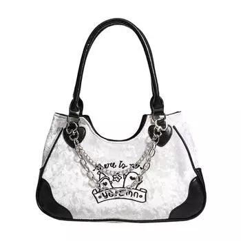 Сумка Милая крутая девушка сумка подмышкой маленькая модная сумка одно плечо сумка через плечо женская