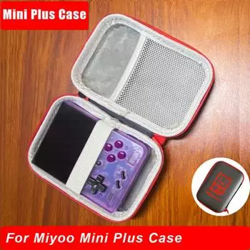 Сумка Miyoo Mini Plus, 3,5-дюймовая портативная игровая консоль в стиле ретро, чехол Miyoo mini Plus, водонепроницаемый чехол для Miyoo Mini + портативные мини-сумки