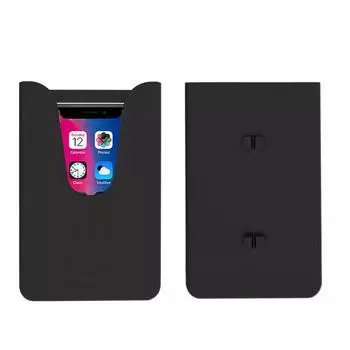 Сумка многоразовая, широко экологически чистая, мягкая, гибкая, для хранения телефона, использованная пляжная сумка, держатель для телефона с разъемом небесно-голубой