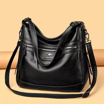 Сумка Модная сумка через плечо Женская сумка среднего возраста Atmosphere Сумка для мам Сумка через плечо чёрный