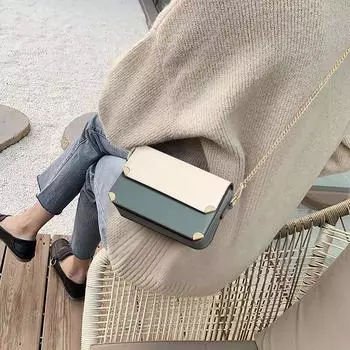 Сумка Модная сумка Женская сумка Цепная сумка Сумка через плечо Весна Лето Ins Легкая Роскошная Кожаная Сумка Подмышки