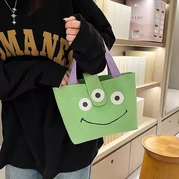 Сумка мультфильм холст сумка девушки свежий литературный досуг сумка дорожная сумка для хранения холст сумка поставка