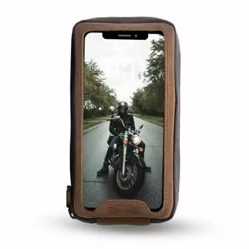 Сумка на бак для велосипеда Trip Machine Navigator Сумка на бак для хранения аксессуаров для смартфонов Trip Machine x (Зелёная сигарета)