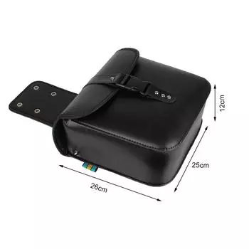 Сумка на бак из искусственной кожи для езды на мотоцикле, моторный хвост, чемодан, боковая сумка для багажа, седельная сумка