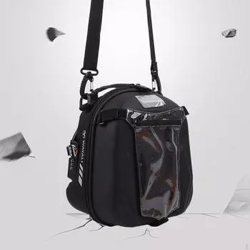 Сумка на бак мотоцикла с отверстием для наушников, многофункциональный легкий водонепроницаемый чемодан для езды