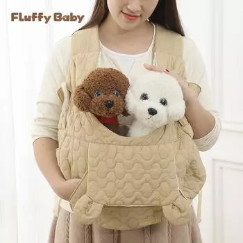Сумка на грудь для собак, зимняя сумка для домашних животных, большая вместительная сумка для домашних животных, хлопковая непроницаемая водонепроницаемая сумка