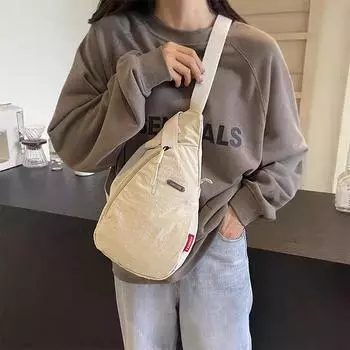 Сумка на грудь Сумка для мобильного телефона Сумка-мессенджер Велосипедная сумка унисекс бежевый