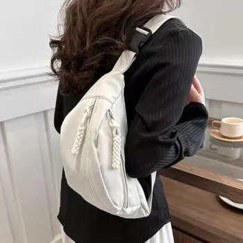 Сумка на грудь Yousheng с регулируемым плечевым ремнем, легкая, большая вместимость, несколько вариантов переноски, сумка через плечо для ежедневного использования и занятий спортом зелёный