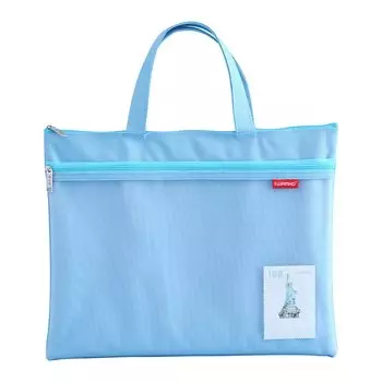 Сумка на молнии для документов, сумка для документов формата А4, водоотталкивающая, с ручкой, сумка для хранения, 2 кармана, сумка для коммуникаций, сумка для файлов, папка для документов, офисные принадлежности