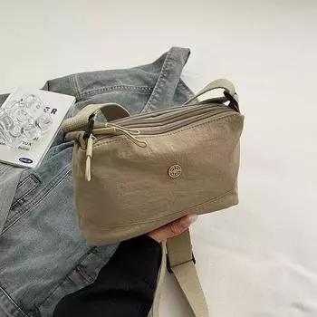 Сумка на одно плечо, летняя новая квадратная сумка, оригинальная женская сумка, модная нишевая сумка через плечо, сумка на одно плечо (20cm<Max Length<30cm)