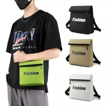 Сумка на одно плечо, мужская велосипедная сумка, диагональный рюкзак, сумка на одно плечо, водонепроницаемый женский рюкзак чёрный