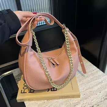 Сумка на одно плечо, сумка подмышкой, женская сумка Niche Commuter, модная сумка-мессенджер, сумка для поездок на работу. розовый