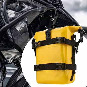 Сумка на переднюю раму мотоцикла, седло, практичная боковая портативная седельная сумка