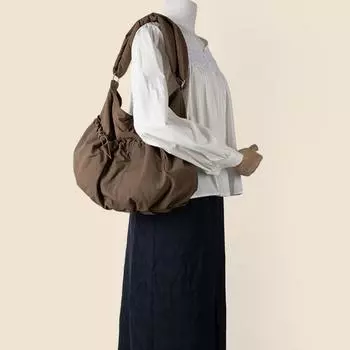 Сумка на плечо Commuter Bag, вместительная, премиум-класса, летняя, на липучке, через плечо хаки