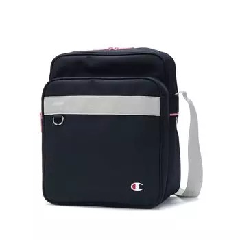 Сумка на плечо Lycee School Bag A4 File 11L Scuba Shoulder Navy x Pink [Champion] № 67146 Женская