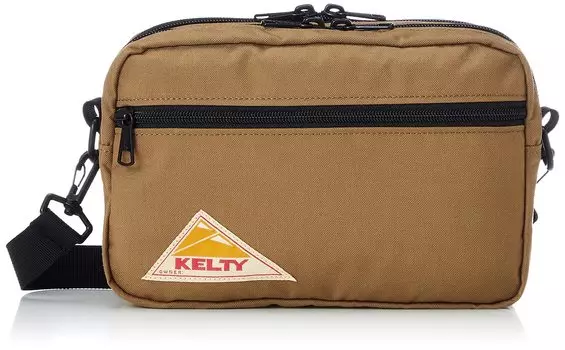 Сумка на плечо RECTANGLE ZIP SHOULD Мокко [Kelty]