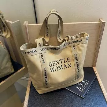 Сумка на плечо с надписью «Repetitor Letter» для новых студентов большой емкости