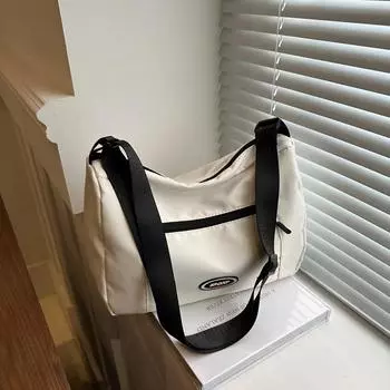 Сумка на плечо в японском стиле большой емкости, красивая повседневная сумка для рабочего костюма в стиле ретро, сумка через плечо для школьников и студентов separate bag