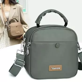 Сумка на плечо Женская маленькая сумка на плечо Легкая нейлоновая портативная сумка через плечо Сумка для матери