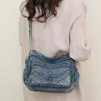 Сумка на плечо, женская модная мягкая сумка через плечо из искусственной кожи, большая вместительная маленькая квадратная сумка в стиле ретро, легкая сумка для матери One Size коричневый