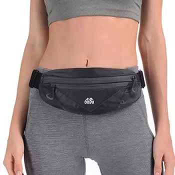 Сумка на пояс для бега и фитнеса на открытом воздухе, ультратонкая, эластичная, водонепроницаемая, для мобильного телефона, облегающая, водонепроницаемая сумка для мобильного телефона One Size