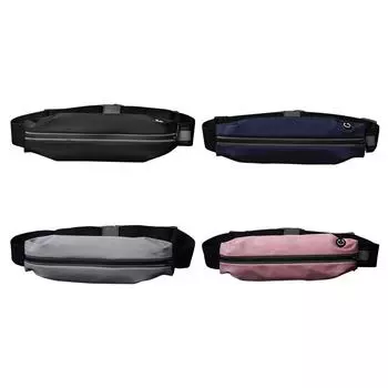 Сумка на пояс для мобильного телефона, водонепроницаемая, спортивная, противоугонная, портативная, регулируемая, светоотражающая, многофункциональная, для походов на открытом воздухе синий